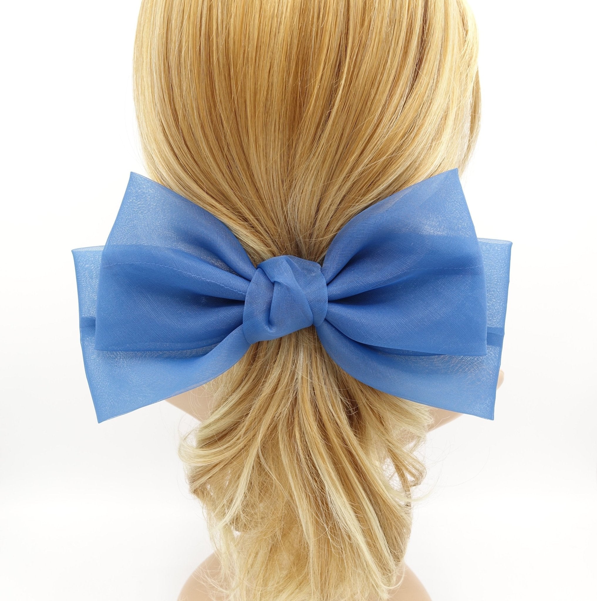 VeryShine Texas organza hair bow big stylish bow hair accessories for women
