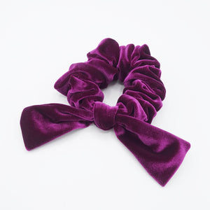 VeryShine thick velvet scrunchies colorful hair elastic scrunchie knot hair accessory for women