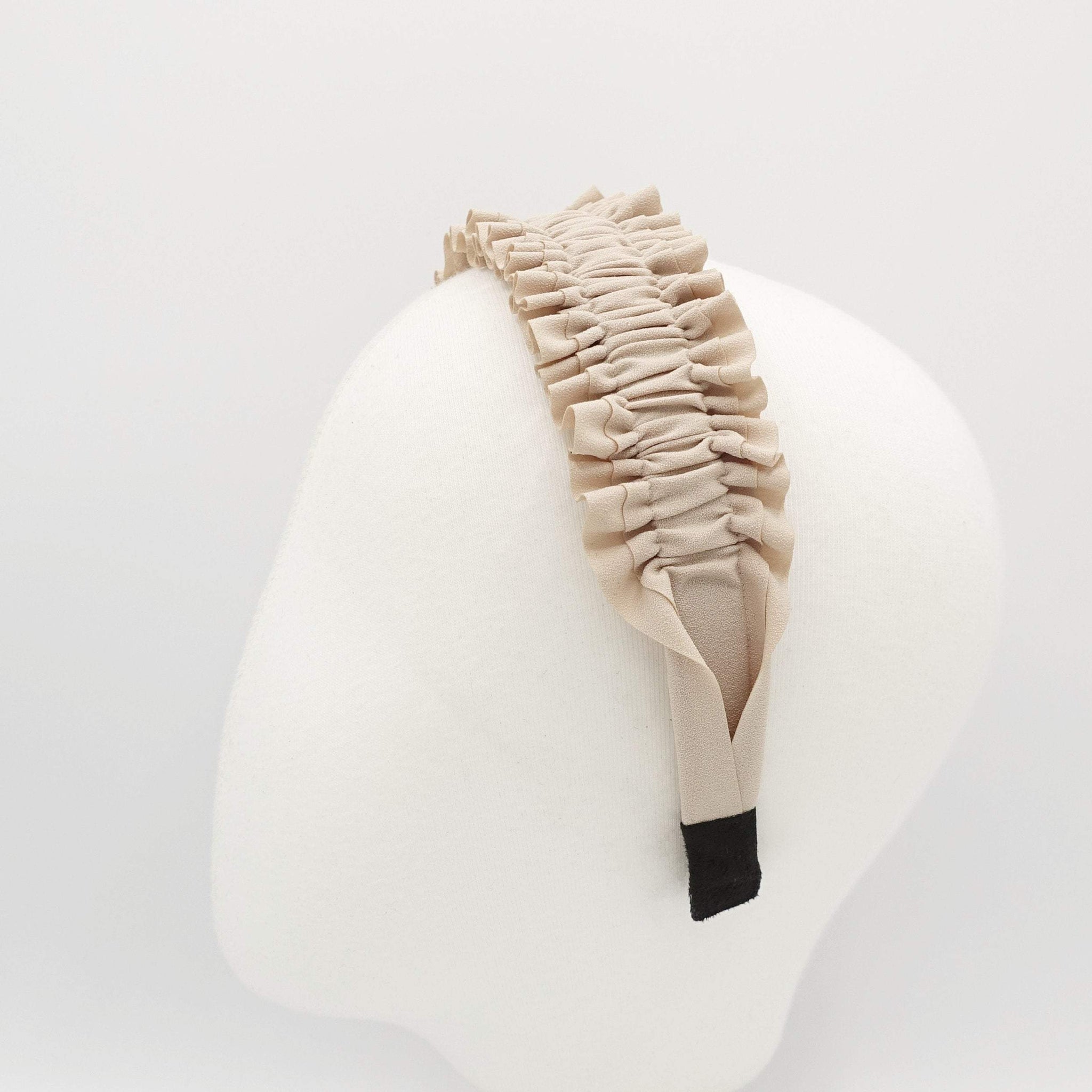 VeryShine thin pleated sewn headband quality hairband hair accessory for women