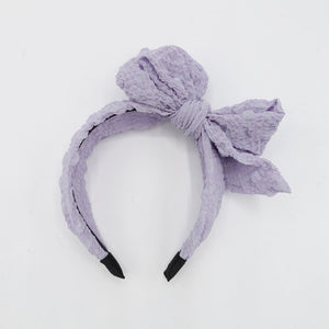 VeryShine waffle bow knotted headband pretty hairband for women